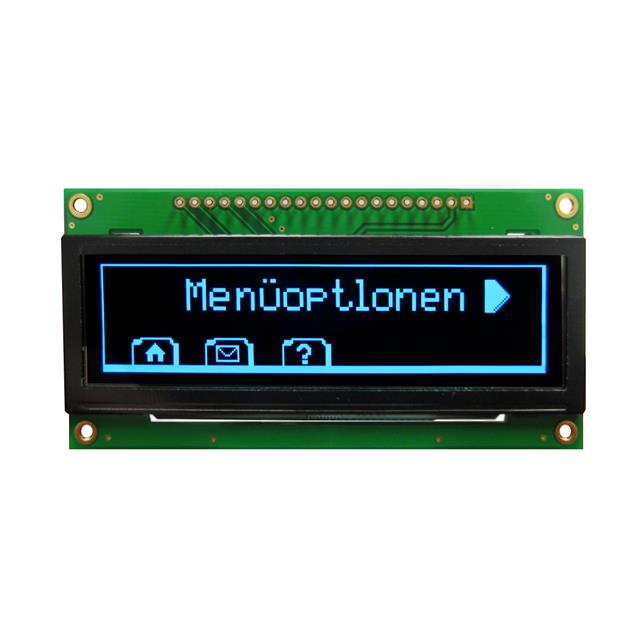 【NHD-3.12-25664UMB3】GRAPHIC DISPLAY OLED BLUE (BLACK