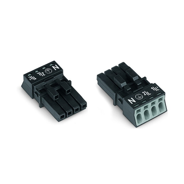 TERM BLOCK PLUG 4POS 4.40MM【890-204】