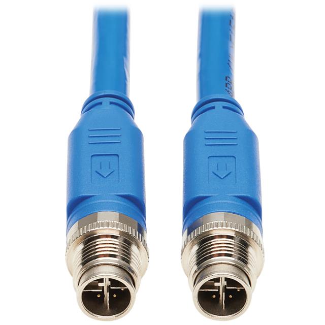 【NM12-6A1-02M-BL】CIRC CBL 8POS RCPT TO RCPT 6.56'
