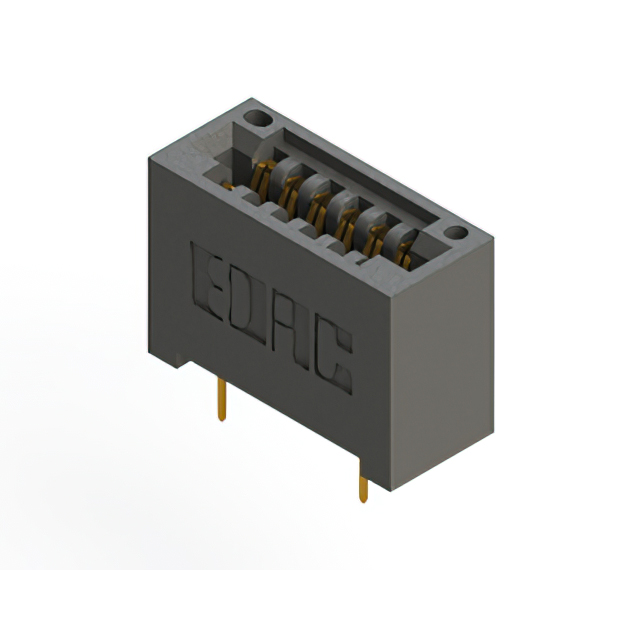 【395-012-524-201】CONN EDGE DUAL FMALE 12POS 0.100