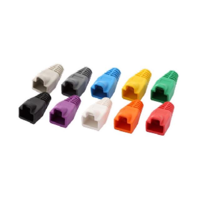 【MHRJ45SRB-DG】RJ45 STRN REL BOOT 1=10PCS