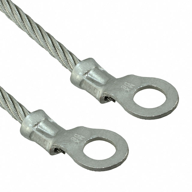 【AI-000505-120】120" GROUND SS CABLE NO CLIPS