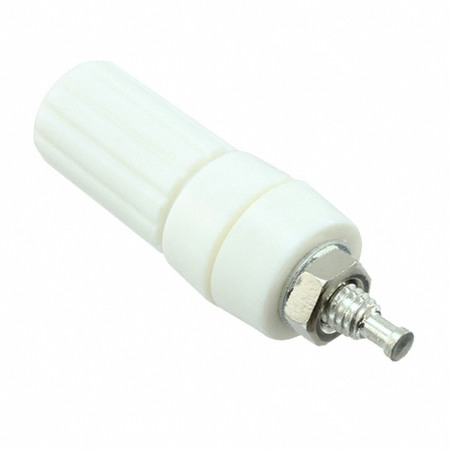 【BU-P3760-9】CONN BIND POST FLUTED WHITE