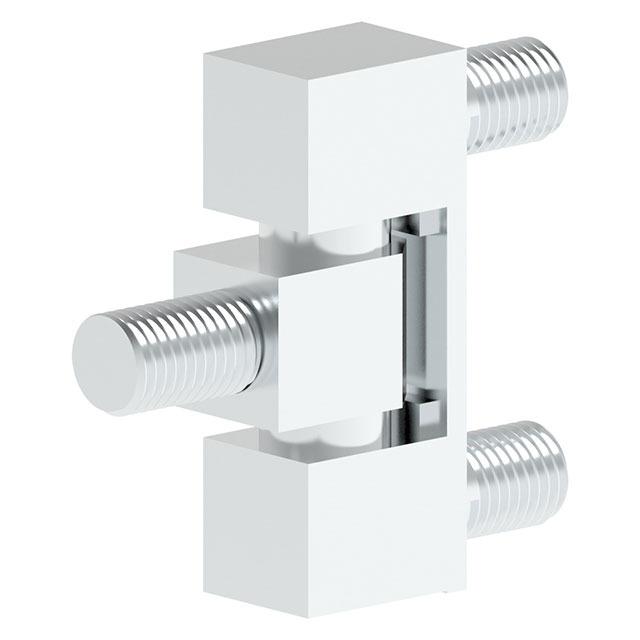 SIDE MOUNTED HINGE BRASS CHROME【092316180】