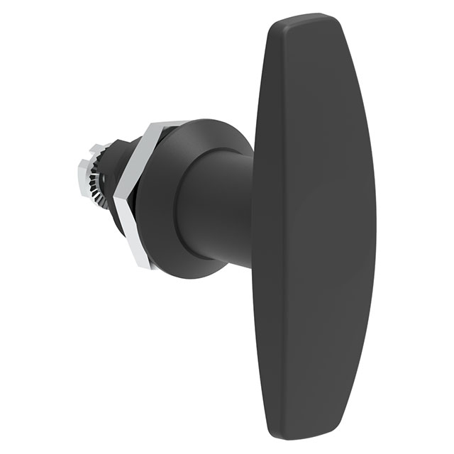 T-HANDLE CAM LATCH PNL MNT PLAS【110200000】