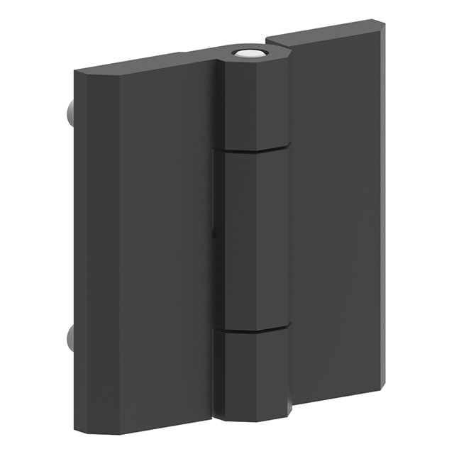 【299201】LEAF HINGE 40X40 POLYMER BLACK F