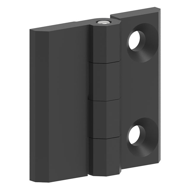 【299202】LEAF HINGE 40X40 POLYMER BLACK F