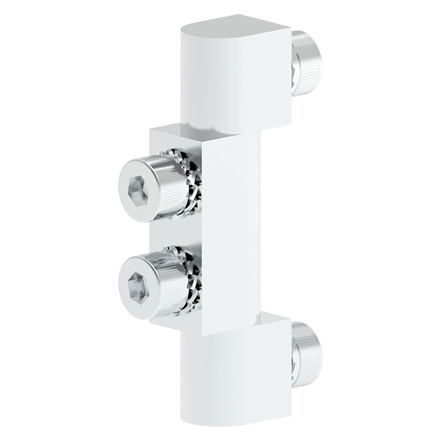 【39331】SIDE MOUNTED HINGE BRASS CHROME