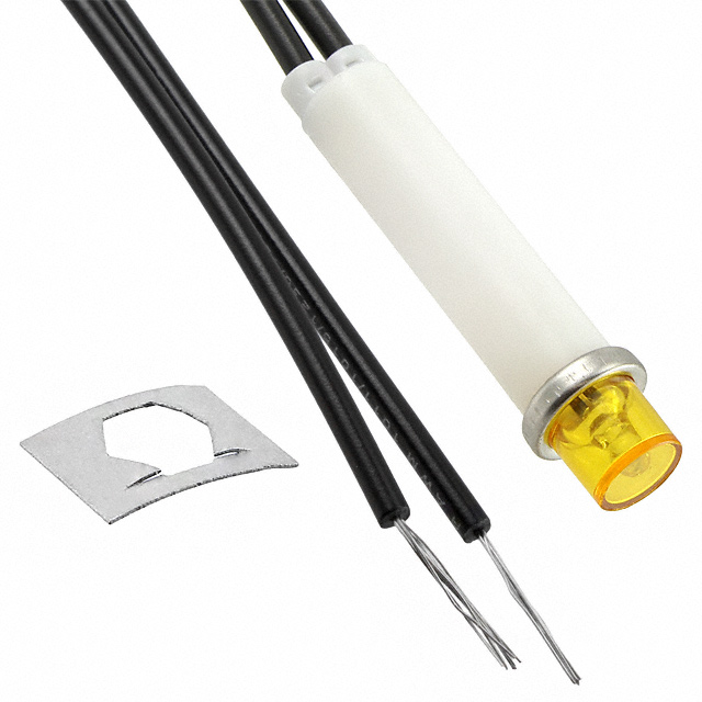 【2150A3】NEON PNL IND AMBER CLEAR LEADS