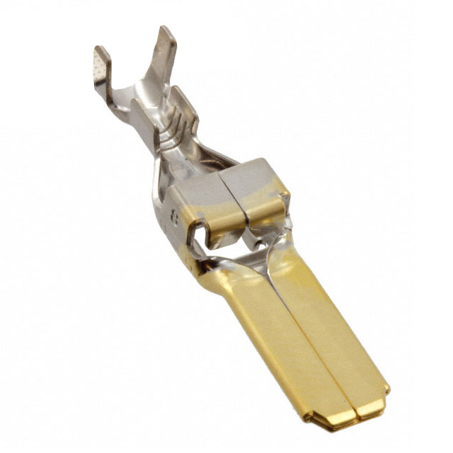【917802-2】CONN TAB 14-16AWG CRIMP GOLD