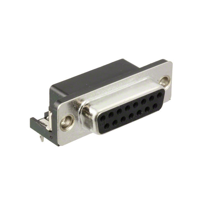 【A-DF 15 A/KG-T4S】CONN D-SUB RCPT 15POS R/A SOLDER