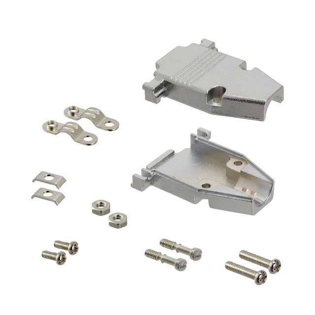【AGP 15 G-METALL】CONN BACKSHELL 15POS 180DEG SHLD