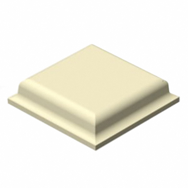 【SJ5007】BUMPER SQU 0.413"L X 0.413"W WHT
