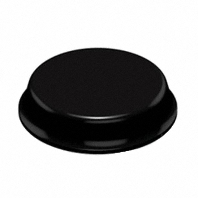BUMPER CYLINDRICAL 0.75" DIA BLK【SJ6344】
