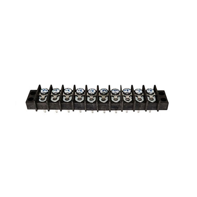 【1510-Y】CONN BARRIER STRP 10CIRC 0.375"