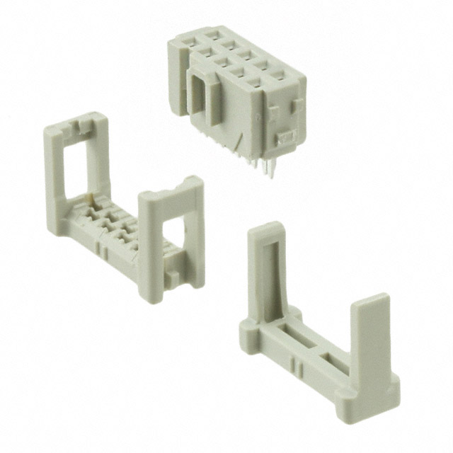 【09185107813】CONN RCPT 10POS IDC 26-28AWG