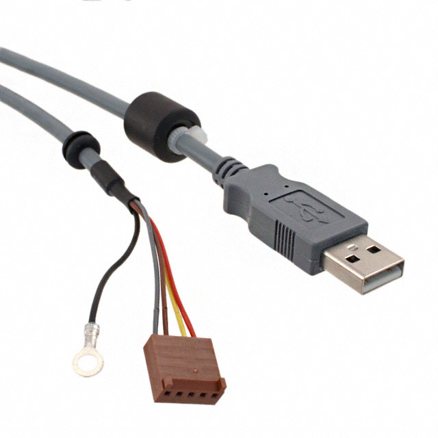 【1200-002003】CBL ASSY 5P SKT-USB M PL 8.2"