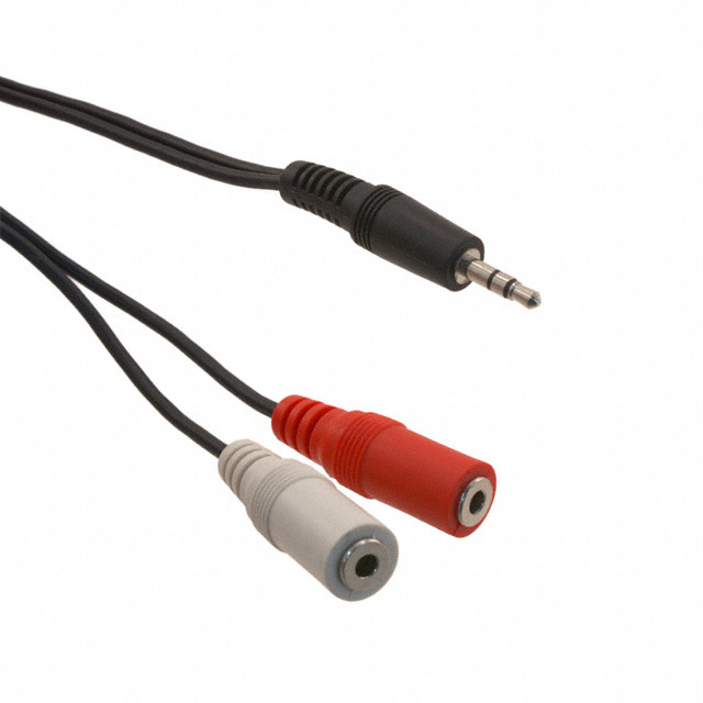 【AK-102031】CABLE Y SPLITTER 3.5MM STEREO