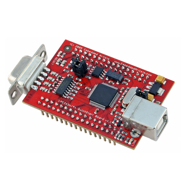 【EA-QSB-110】QUICKSTART BOARD LPC2148 EVAL BD