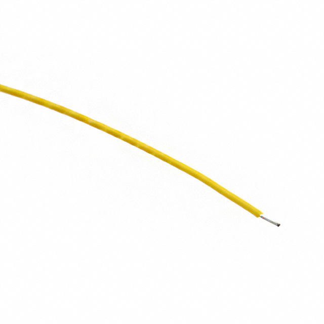 【R28Y-0100】WIRE WW 28AWG PVDF YELLOW 100'