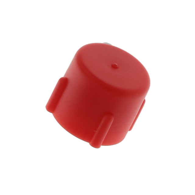 【12101A】METRIC THREADED CAP:LDPE RED,M10