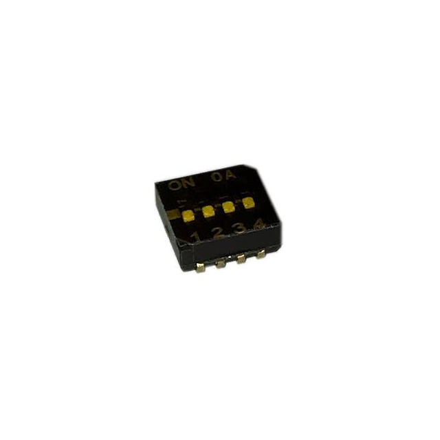 【218-4LPSTJRF】SWITCH SLIDE DIP SPST 0.025A 24V