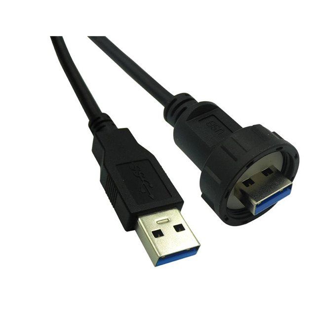 CBL A PLUG TO A PLUG W/COUPL 6'【67U3AC-006-K】