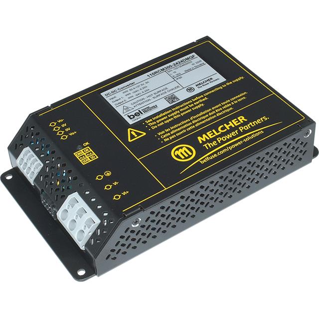 【24RCM300-2424DMQF】DC-DC,16.8-45V INPUT, +/-24V/6.2