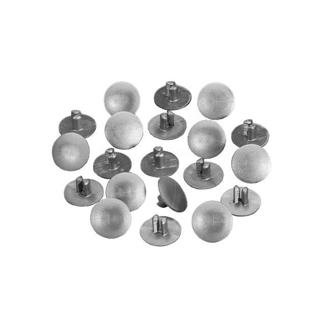 【3947】SNAP RIVET PLASTIC BLACK