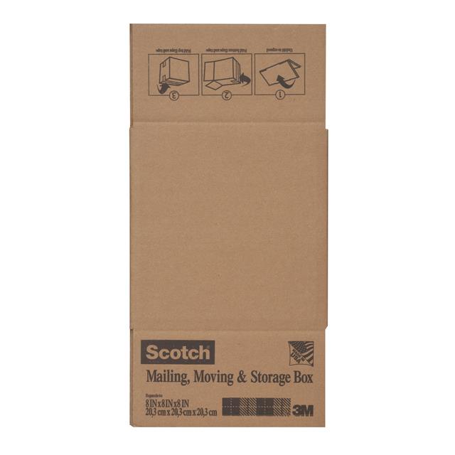 SCOTCH FOLDED BOX, 8008.8FB 8 IN【8008.8FB】