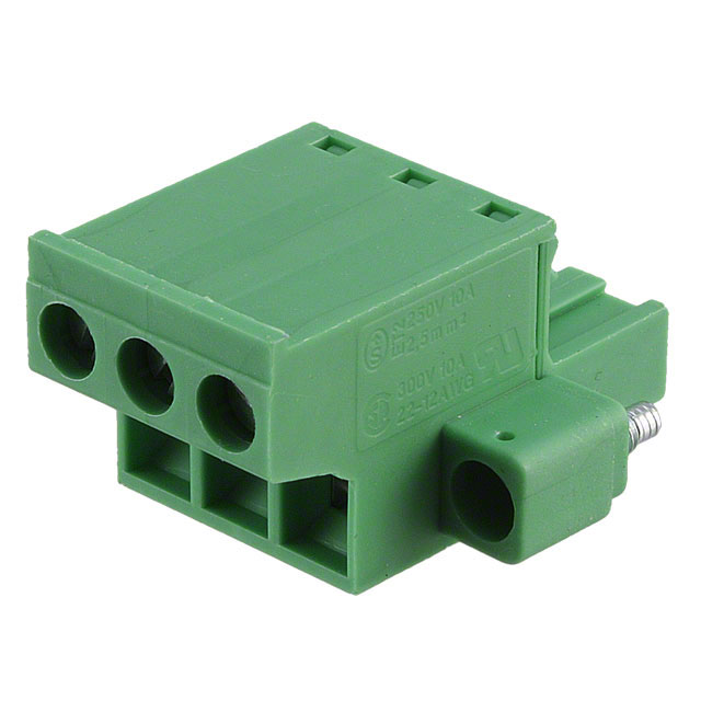 【1777811】TERM BLOCK PLUG 3POS 5.08MM