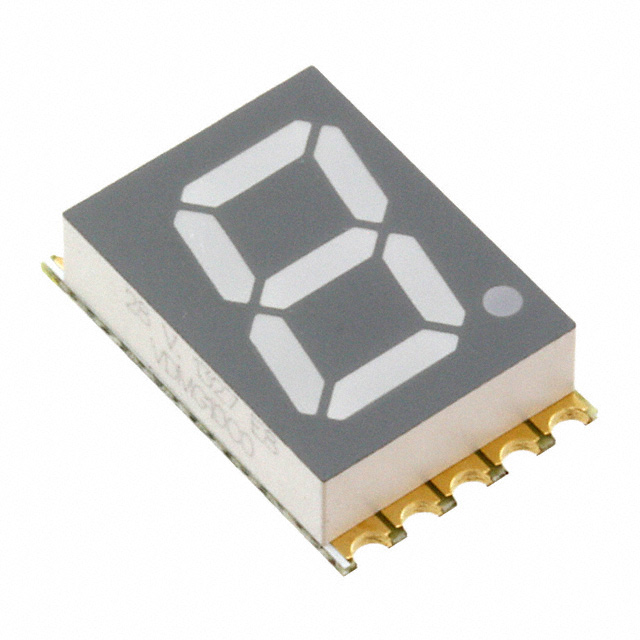 【VDMG10C0】DISPLAY 7SEG 0.39" SGL GRN 10SMD [digi-reel品]