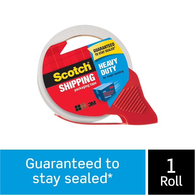 TAPE BOX SEALING CLR 1 7/8"X38YD【3850SRD-PDQ】
