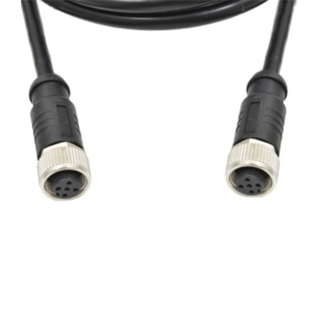 【M12A05FL-12AFL-SB001】CIRC CBL 5POS PLUG TO PLUG 3.28'