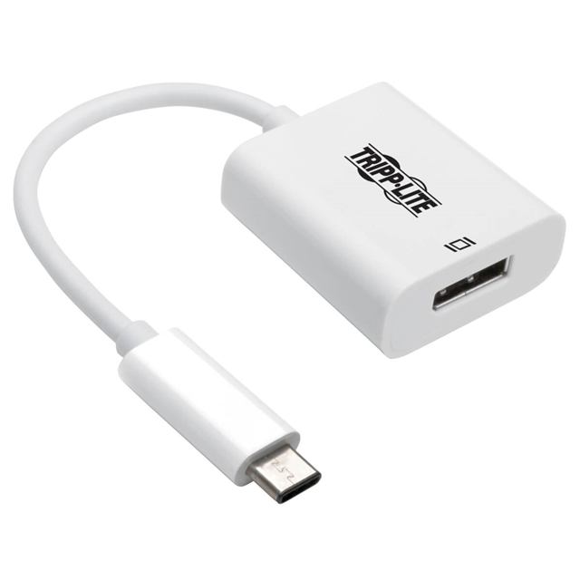 CBL ASY USB-C M 3.1 TO DP F 0.5"【U444-06N-DP8W】