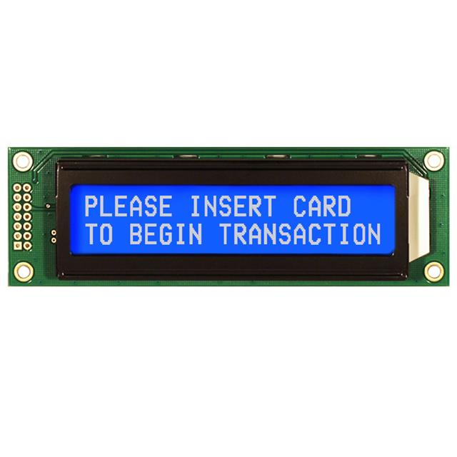 【NHD-0220D3Z-NSW-BBW-V3】LCD MOD 40DIG 20X2 TRANSMISV WHT