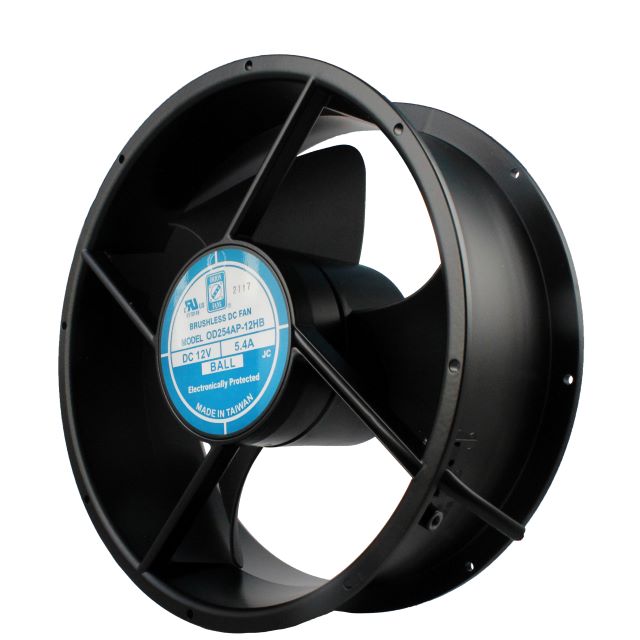 【OD180APL-12LB】FAN AXIAL 180X65MM 12VDC WIRE
