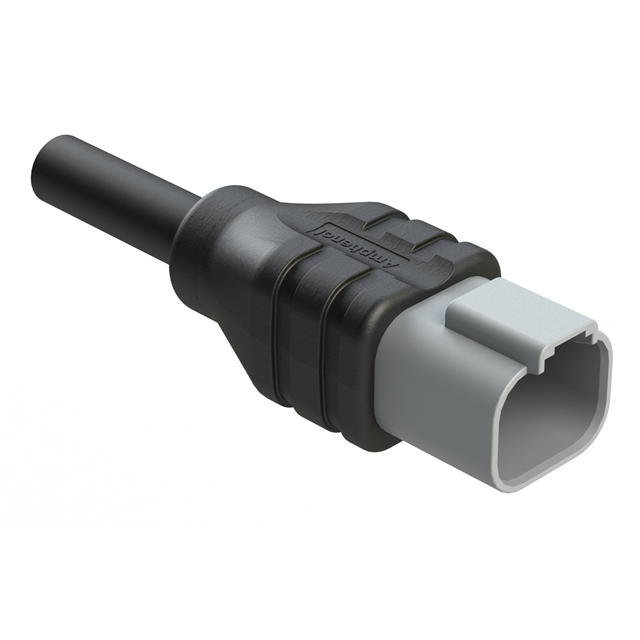 4 POSITION RECEPTACLE SINGLE-END【AT04GY-4P-N-TPE-M10】