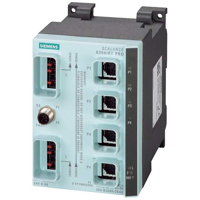 SIMATIC NET, SCALANCE X204IRT【6GK52040JA002BA6】