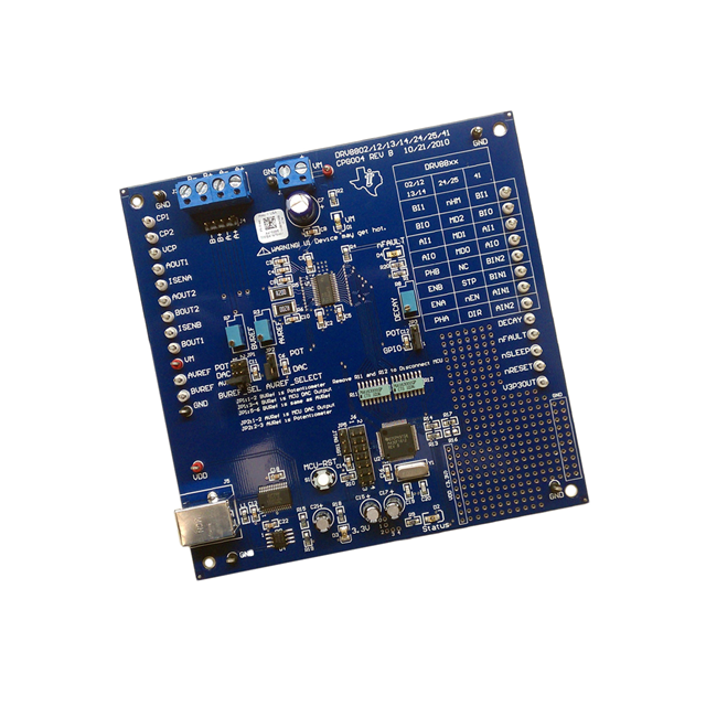 EVAL BOARD FOR DRV8802【DRV8802EVM】
