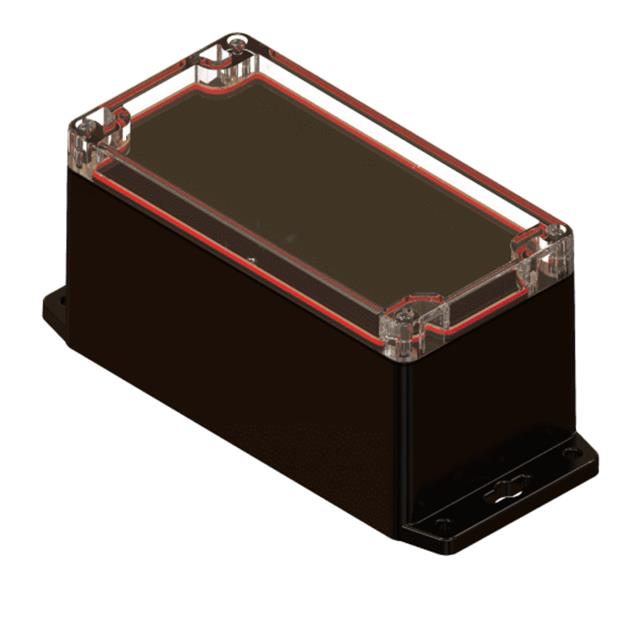 【RBF63P06C28B】PLASTIC BOX ENCLOSURE WITH FLANG