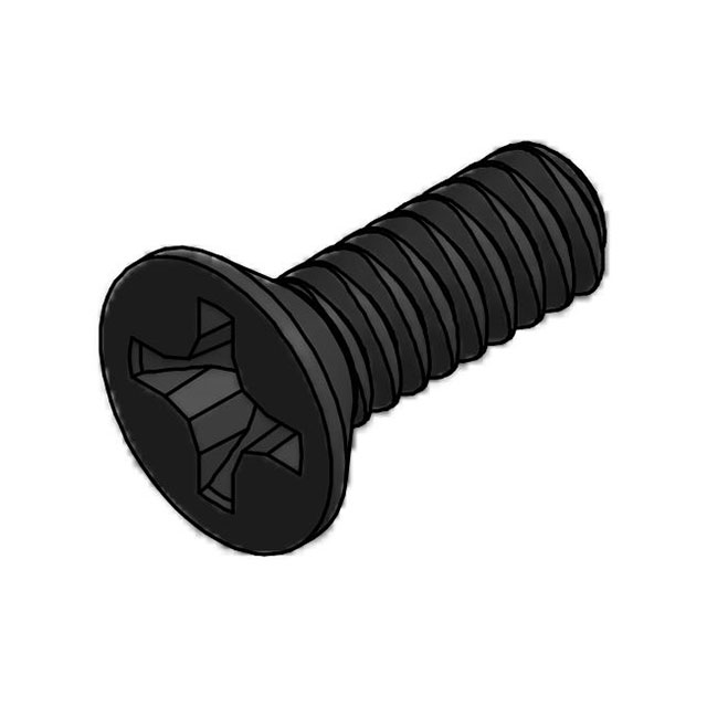 SCREW SELF TAP 6-32X3/8" 100/PK【RM632SC100BK】