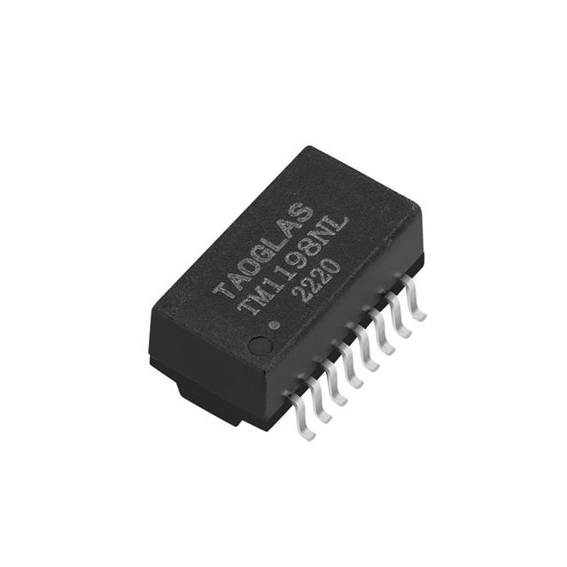 【TM1198NL】LAN XFMR 10/100 BASE-T SINGLE [digi-reel品]