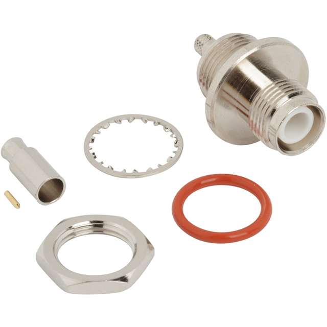 CONN RPTNC JACK STR 50 OHM CRIMP【031-6213】