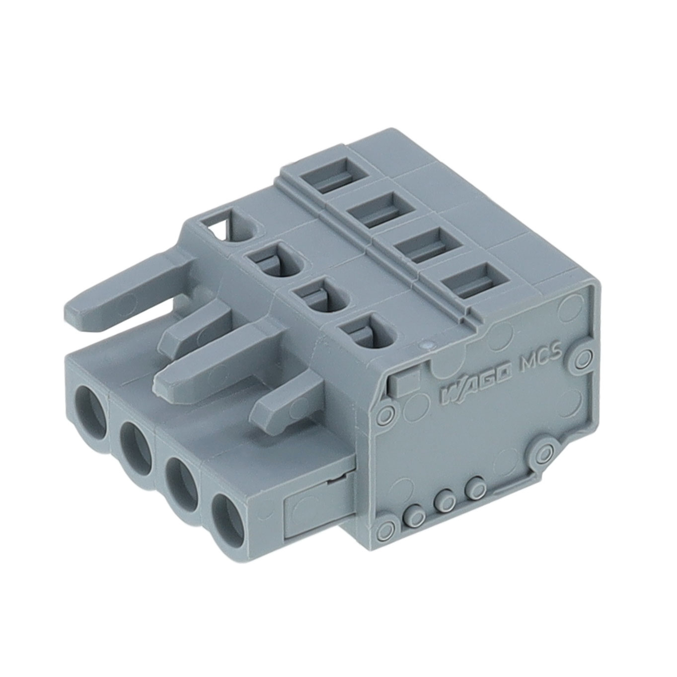 【231-104/026-000】TERM BLOCK PLUG 4POS 5MM