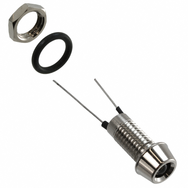 【A-LED8-1YAAS-MR7-1】LED 3MM YLW PNL MNT WATER PROOF