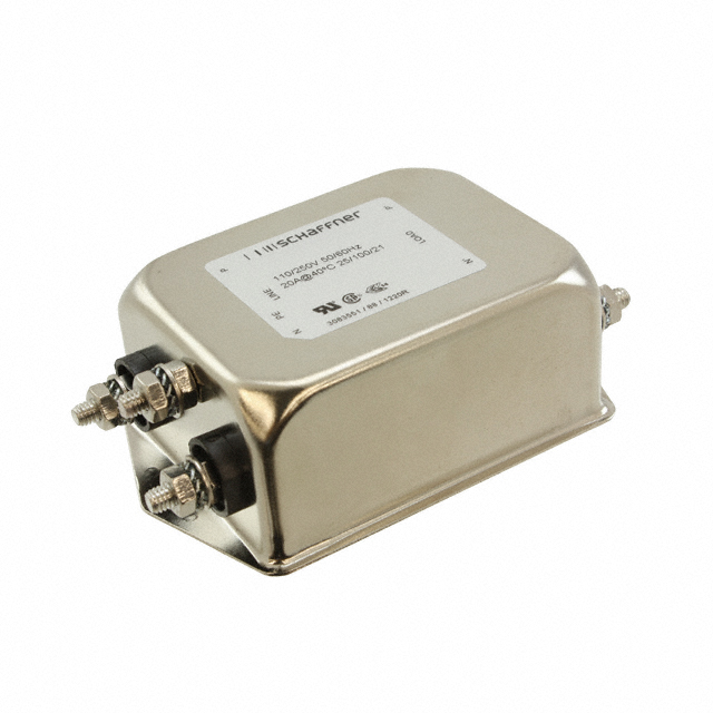 【FN2020-20-08】LINE FILTER 250VAC 20A CHASS MNT