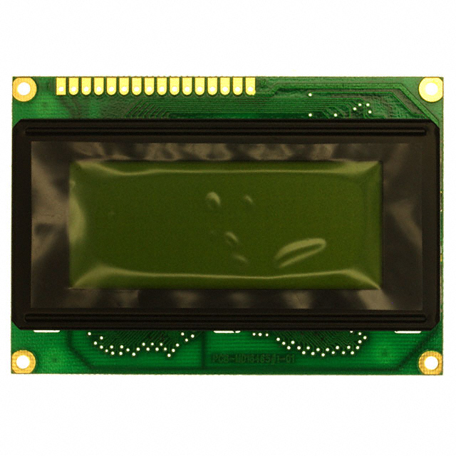 【MDLS-16465-SS-LV-G-LED-04-G】LCD MOD 64DIG 16X4 TRANSFLCT GRN