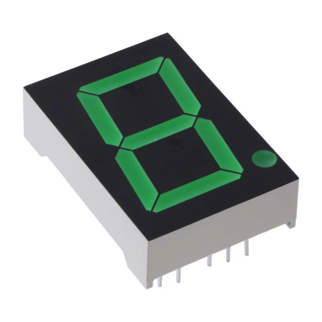 【NAG105PB】DISPLAY 7-SEG 1" SGL GREEN 14DIP