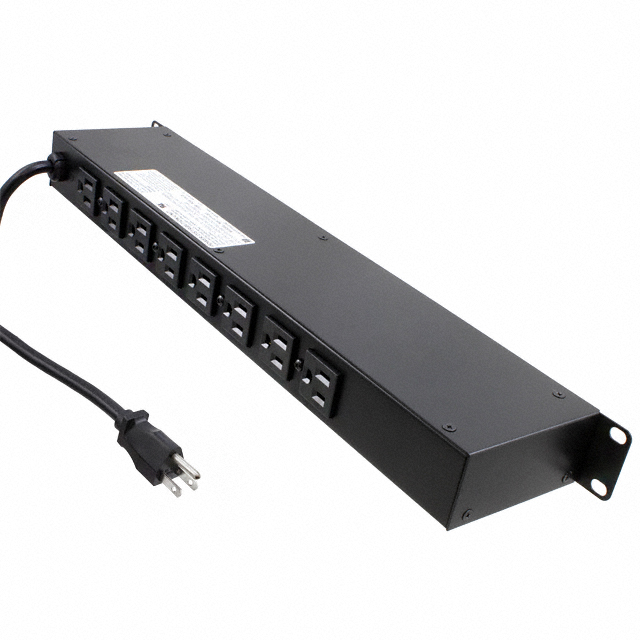 【POS-194-S】POWER OUTLET STRIP 15A 8 REAR